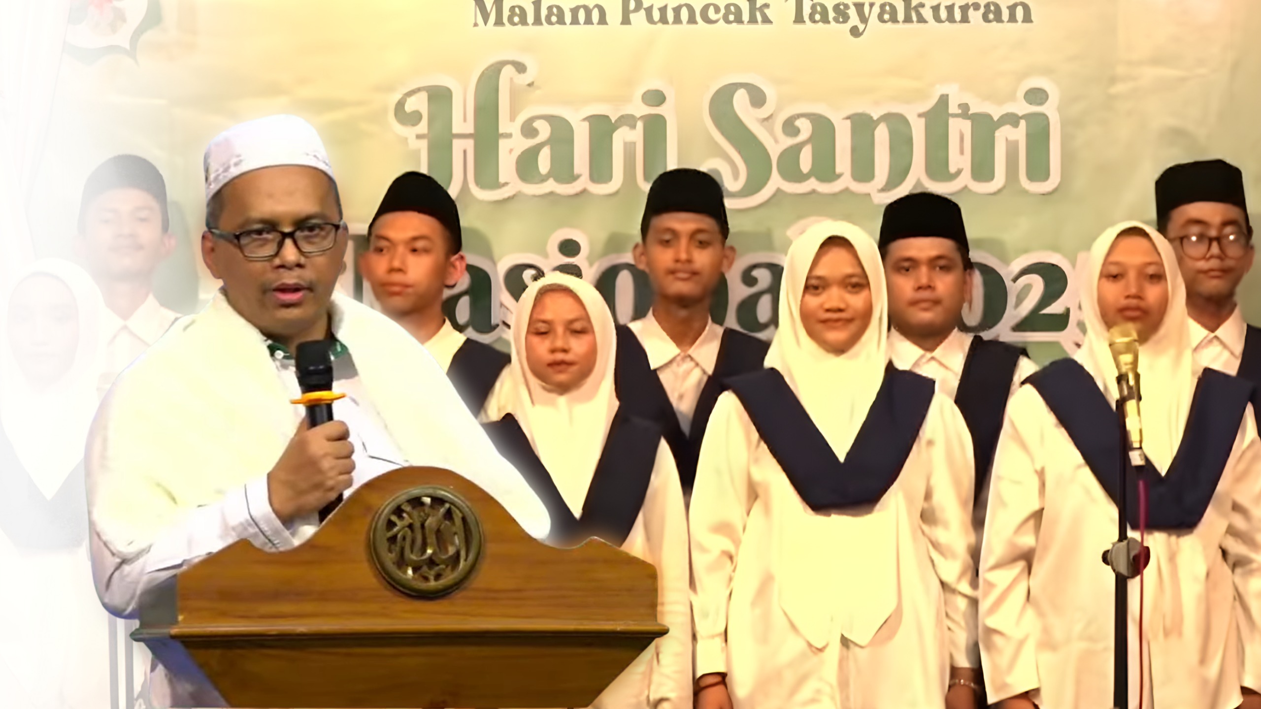 Antusiasme Santri Ponpes Besongo dalam Tasyakuran Hari Santri 2025