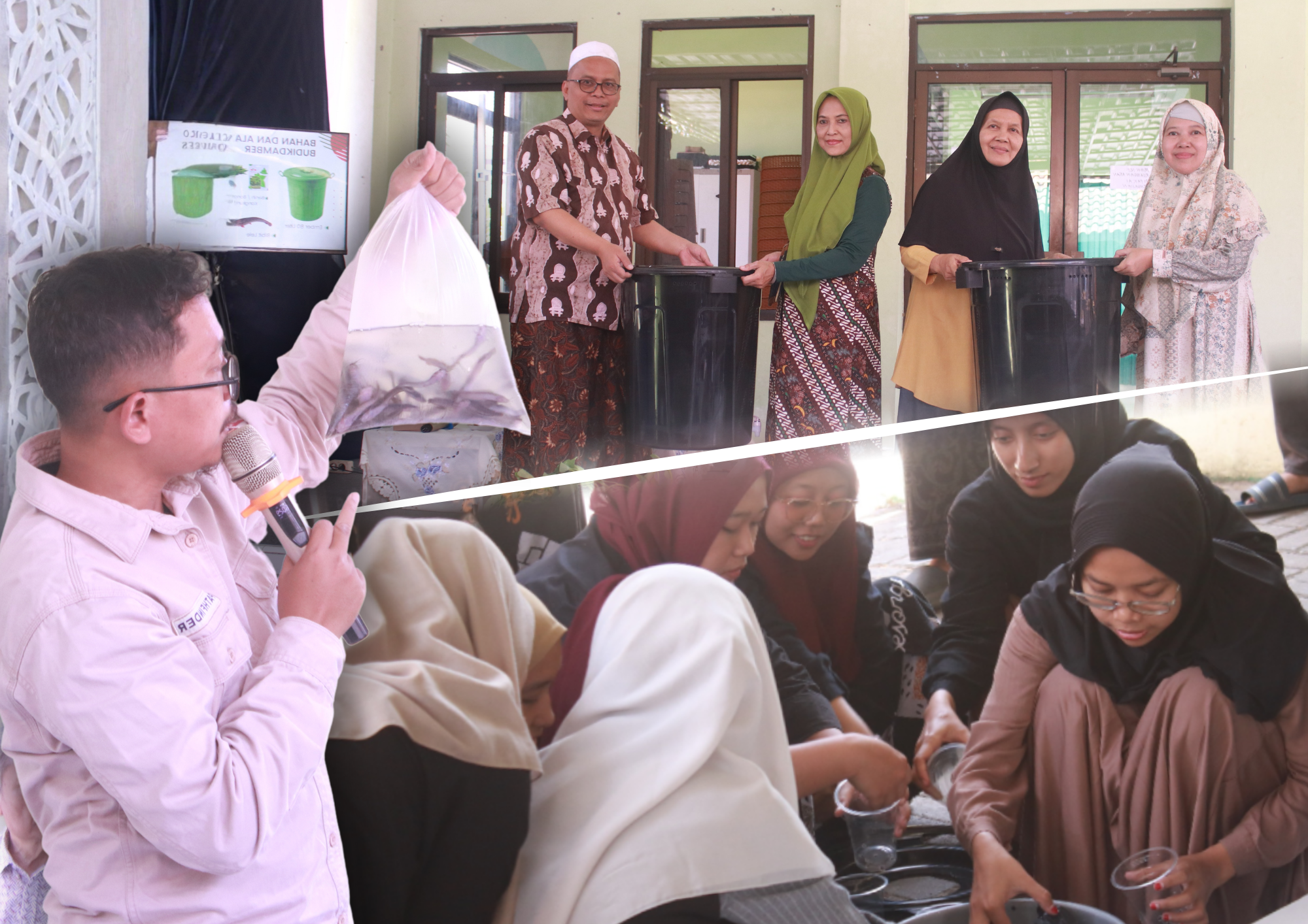 Darul Falah Besongo Gelar Seminar Ketahanan Pangan Santri : Budidaya dalam Ember (BUDAMBER) Bersama Dinas Perikanan Kota Semarang